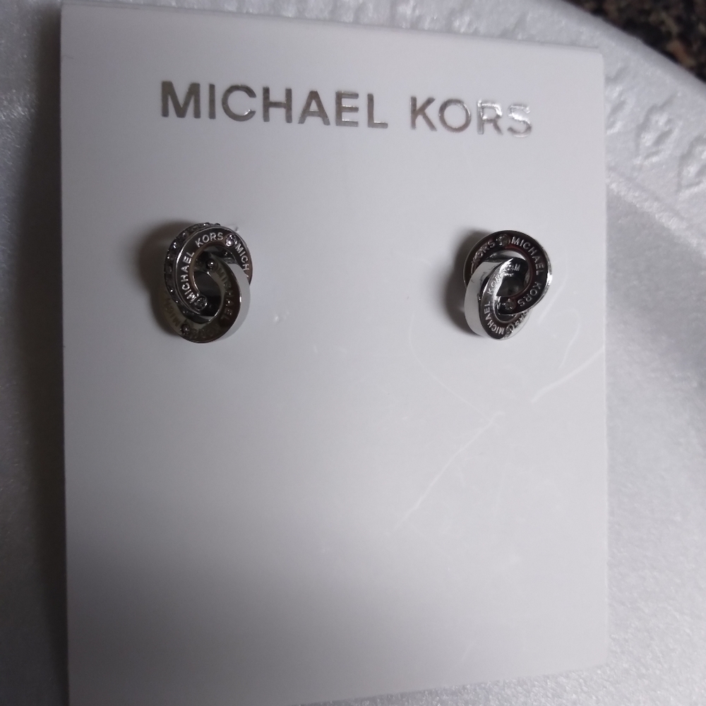 Michael Kors logo silver Circle - Picture 2 of 6